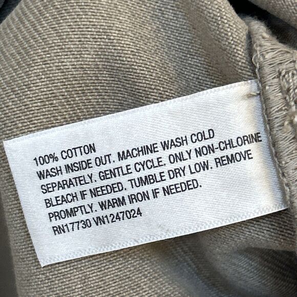 NWT WILD FABLE Snap Front Long Sleeve Shirt Jacket, Brown Wash Size Large - Picture 4 of 16